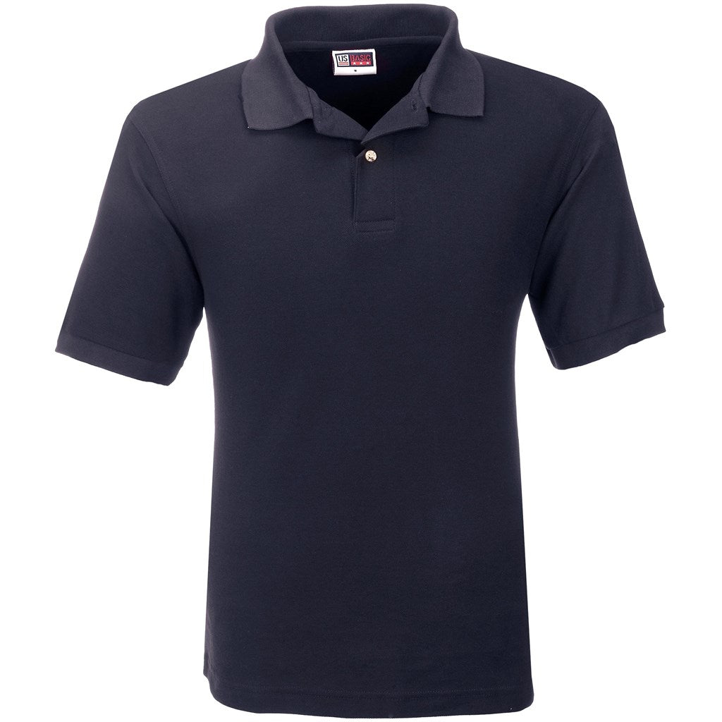 Mens Boston Golf Shirt NAVY
