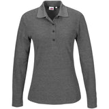 Ladies Long Sleeve Elemental Golf Shirt GREY