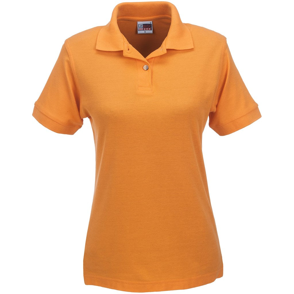 Ladies Boston Golf Shirt - Orange ORANGE