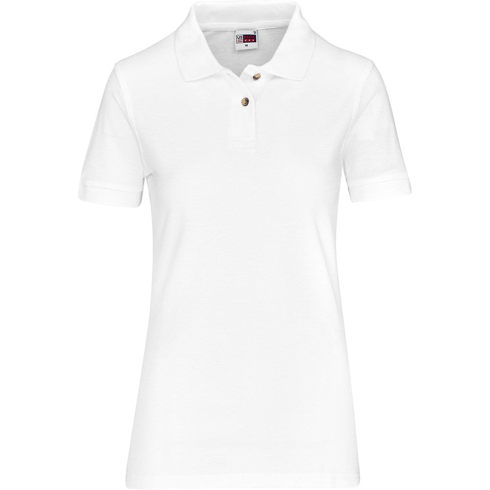 Ladies Boston Golf Shirt WHITE