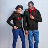 Mens Solo Hooded Sweater - Red