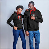 Mens Solo Hooded Sweater - Red