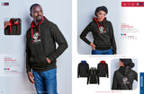 Mens Solo Hooded Sweater - Red