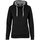 Ladies Solo Hooded Sweater - Blue GREY