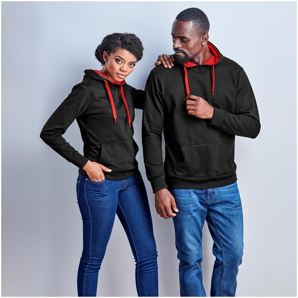 Ladies Solo Hooded Sweater - Blue