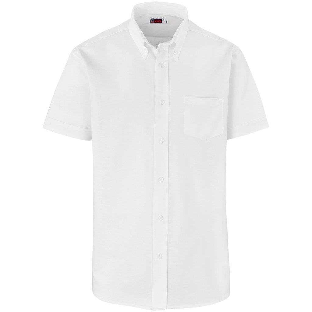 Mens Short Sleeve Aspen Shirt WHITE