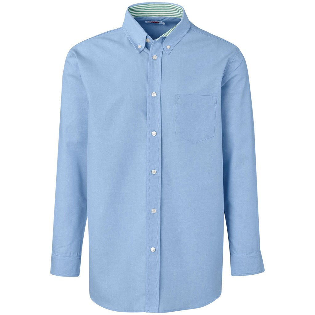 Mens Long Sleeve Aspen Shirt BLUE