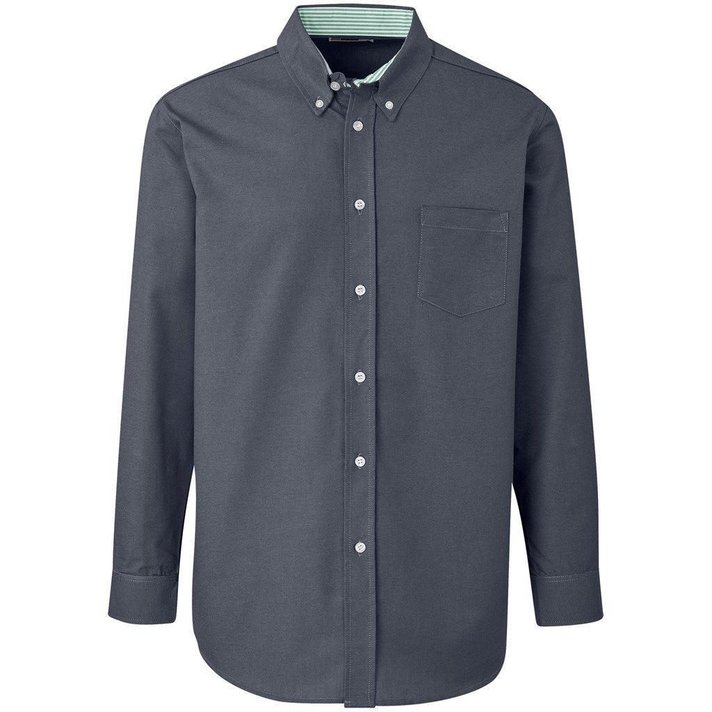 Mens Long Sleeve Aspen Shirt GREY