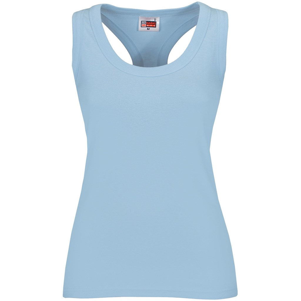 Ladies Maui Racerback Top - Blue BLUE