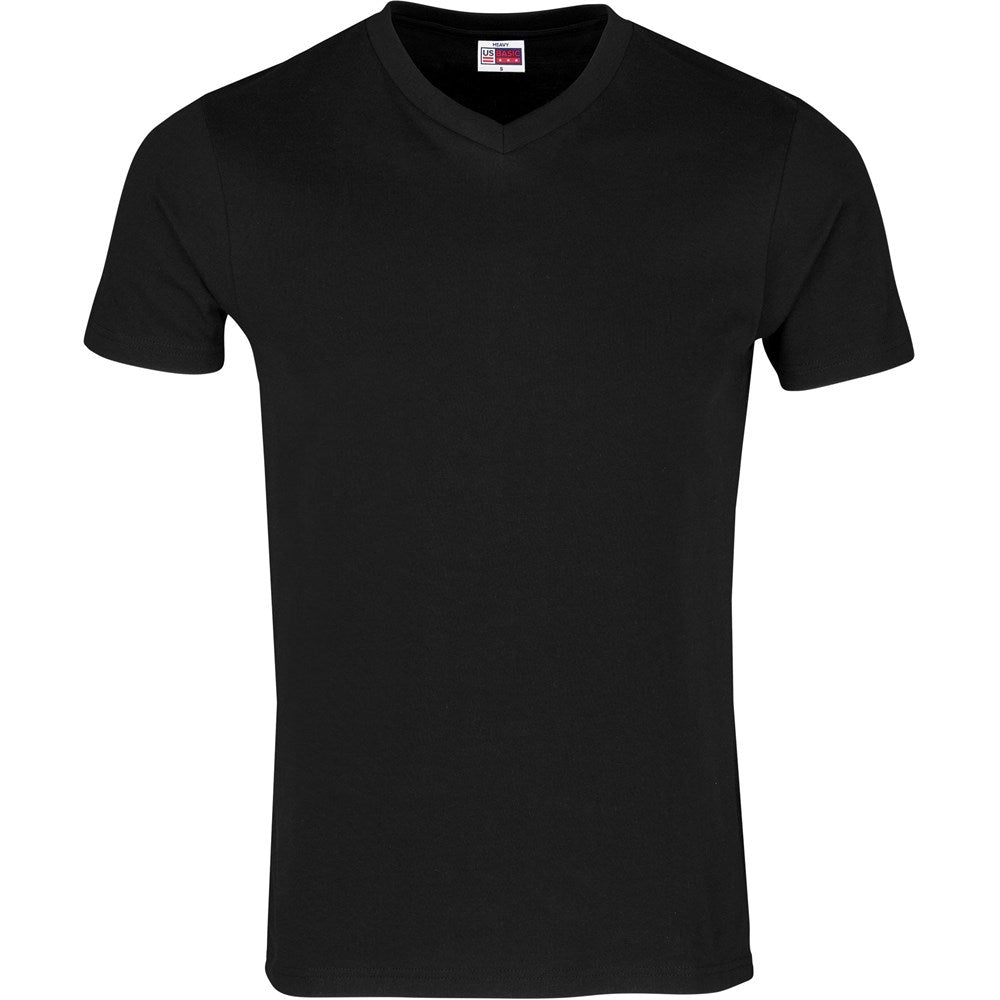 Mens Super Club 165 V-Neck T-Shirt BLACK