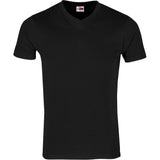 Mens Super Club 165 V-Neck T-Shirt BLACK