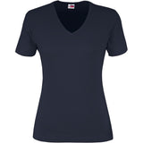 Ladies Super Club 165 V-Neck T-Shirt NAVY