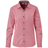 Ladies Long Sleeve Coventry Shirt - Red RED