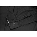 Mens Long Sleeve Warrington Shirt - Black