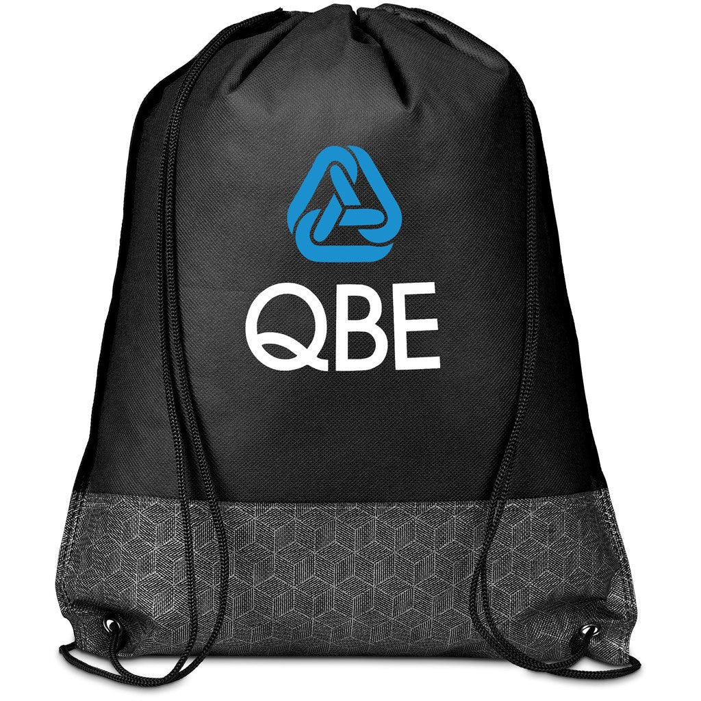 Altitude Andes Non-Woven Drawstring Bag BLACK