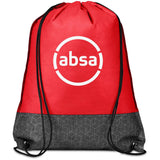 Altitude Andes Non-Woven Drawstring Bag RED