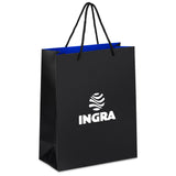 Altitude Finery Midi Paper Gift Bag BLUE
