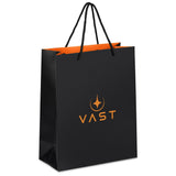 Altitude Finery Midi Paper Gift Bag ORANGE