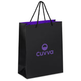 Altitude Finery Midi Paper Gift Bag PURPLE
