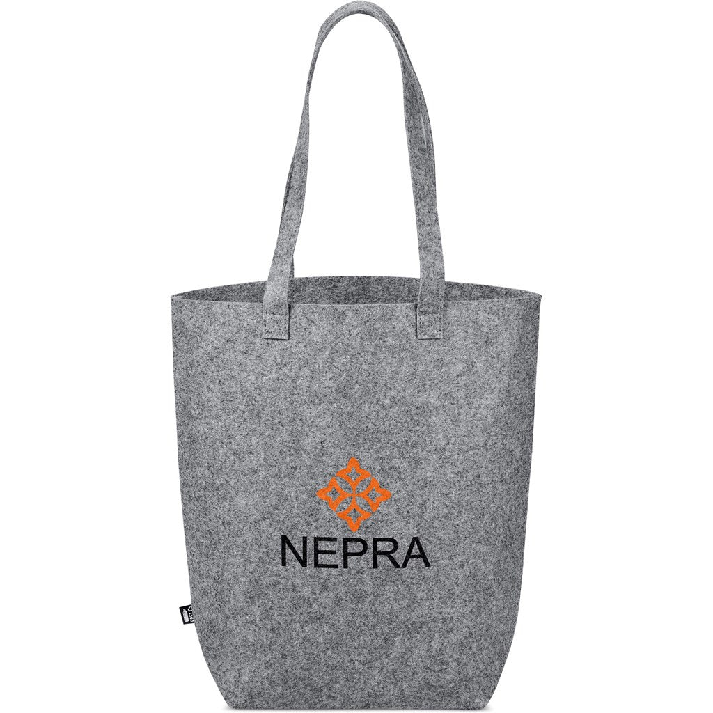 Okiyo Oceania Recycled PET Felt Tote GREY