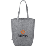 Okiyo Oceania Recycled PET Felt Tote GREY