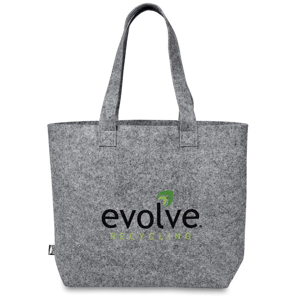 Okiyo Oceania Recycled PET Felt Shopper GREY