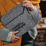 Okiyo Shorui Recycled PET Felt Document Bag