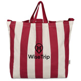 Okiyo Natsuri Recycled Canvas Large Beach Bag