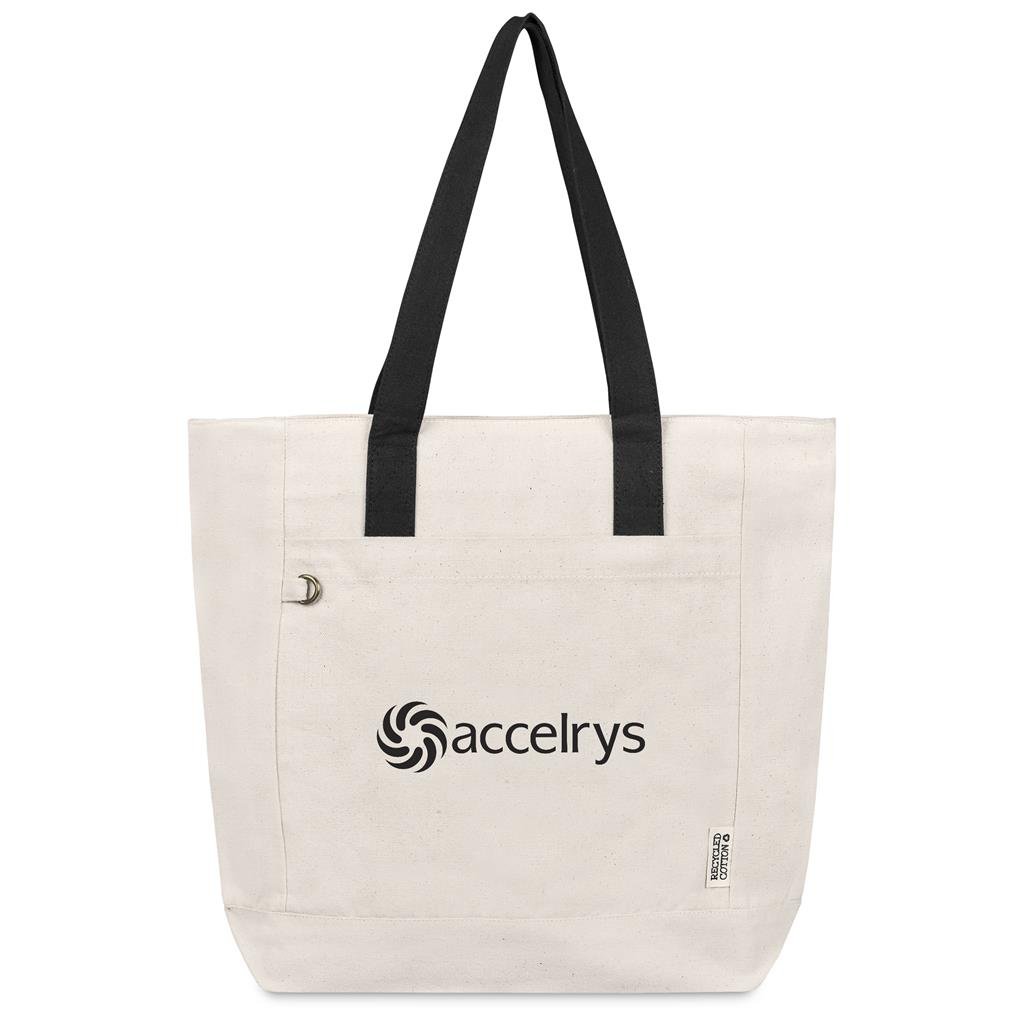 Okiyo Tansu Recycled Canvas Conference Tote BLACK