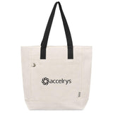 Okiyo Tansu Recycled Canvas Conference Tote BLACK