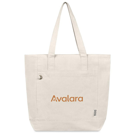 Okiyo Tansu Recycled Canvas Conference Tote NATURAL