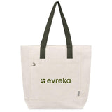 Okiyo Tansu Recycled Canvas Conference Tote OLIVE