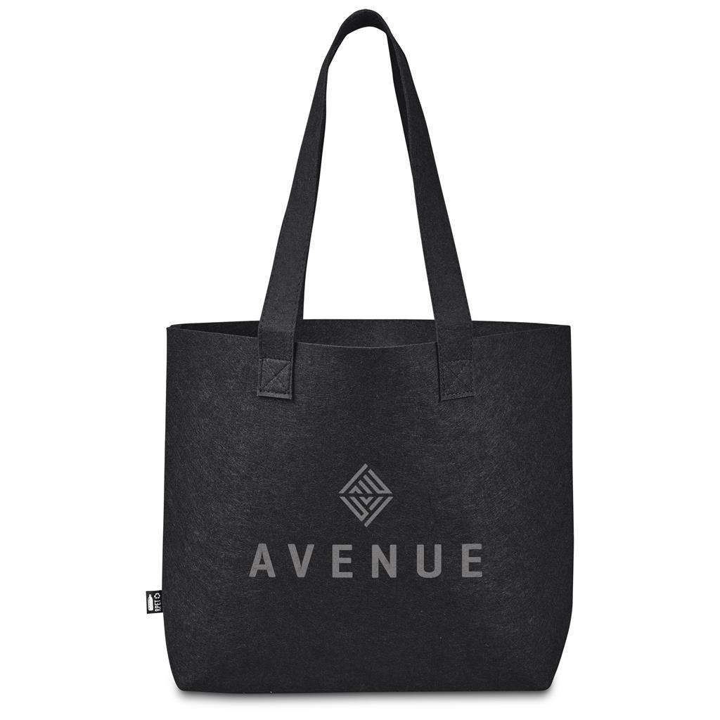 Okiyo Yoongi Recycled PET Felt Shopper BLACK