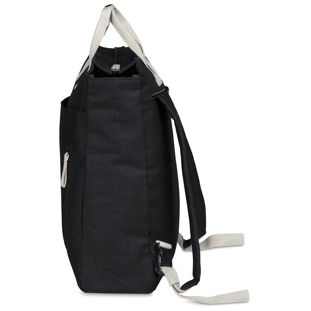 Serendipio Cityline Cotton Canvas Laptop Backpack