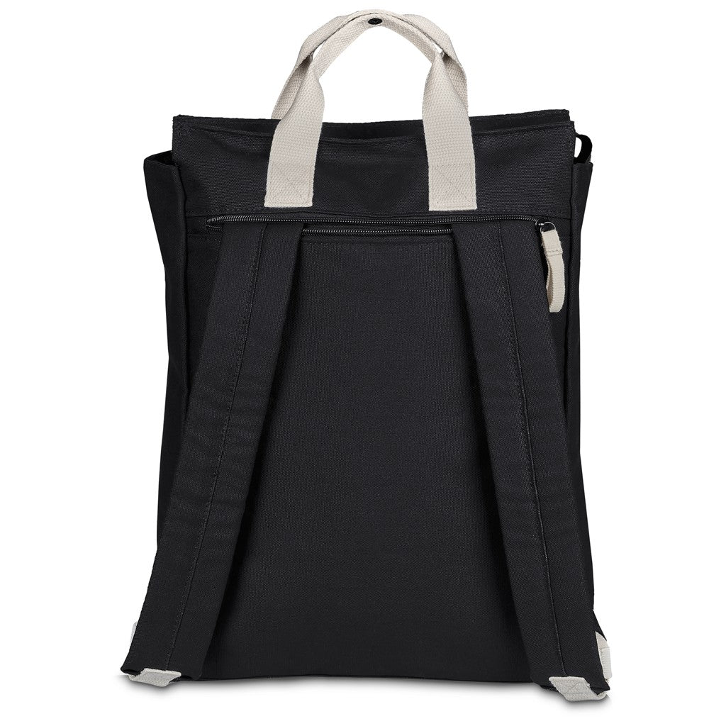 Serendipio Cityline Cotton Canvas Laptop Backpack