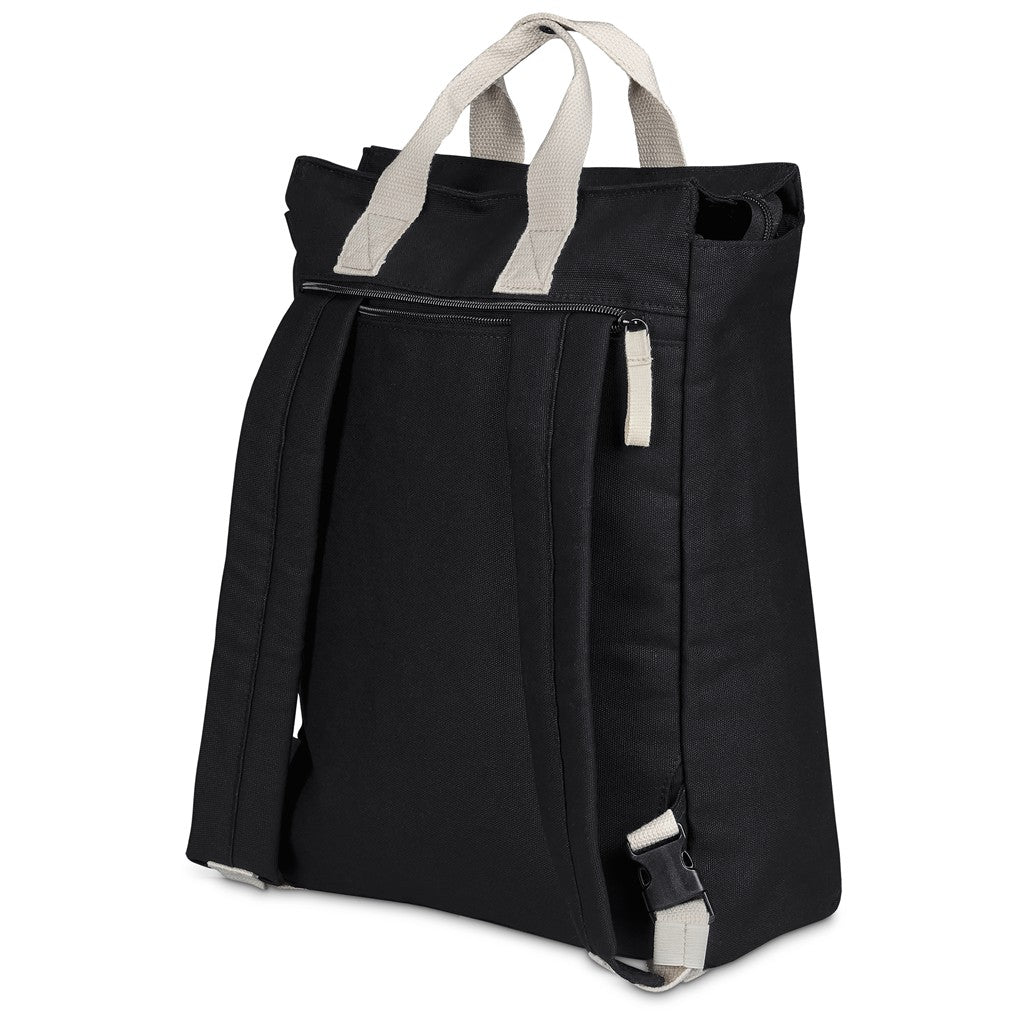 Serendipio Cityline Cotton Canvas Laptop Backpack