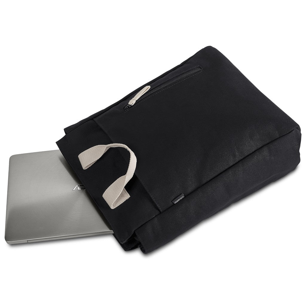 Serendipio Cityline Cotton Canvas Laptop Backpack