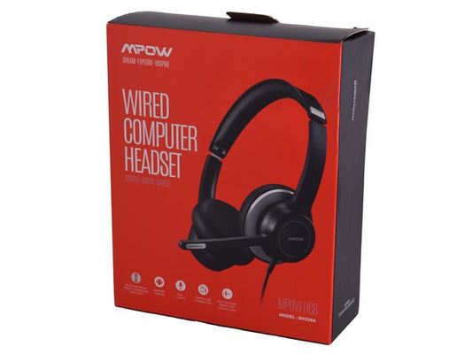Mpow HC6 Business Wired Headset