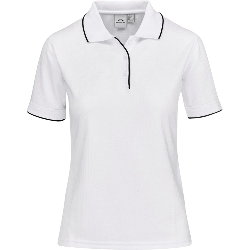 Ladies Elite Golf Shirt WHITE