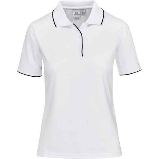 Ladies Elite Golf Shirt WHITE