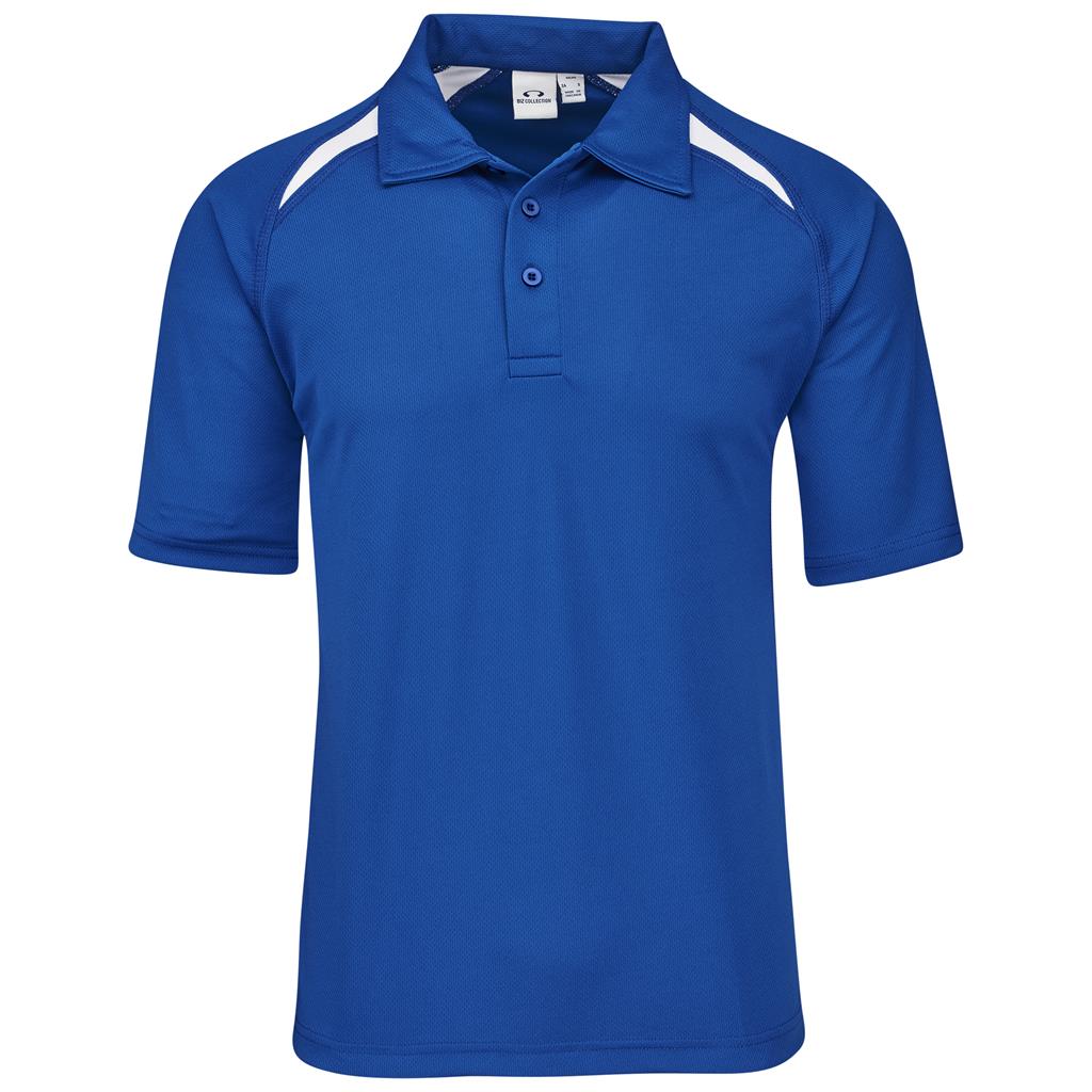 Kids Splice Golf Shirt - Royal Blue ROYAL BLUE