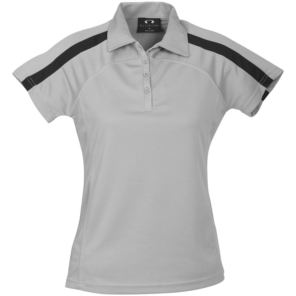Ladies Monte Carlo Golf Shirt - Grey GREY