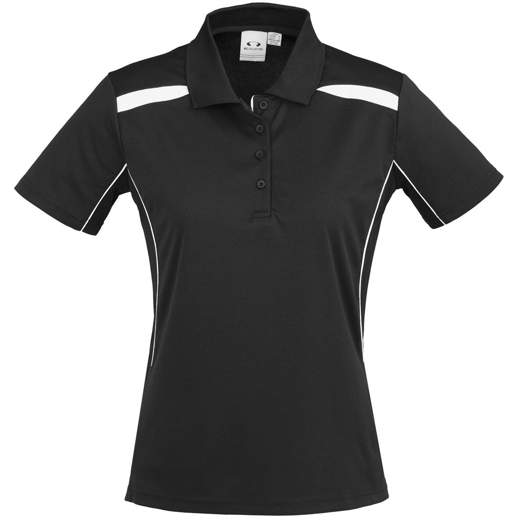 Ladies United Golf Shirt - Black BLACK