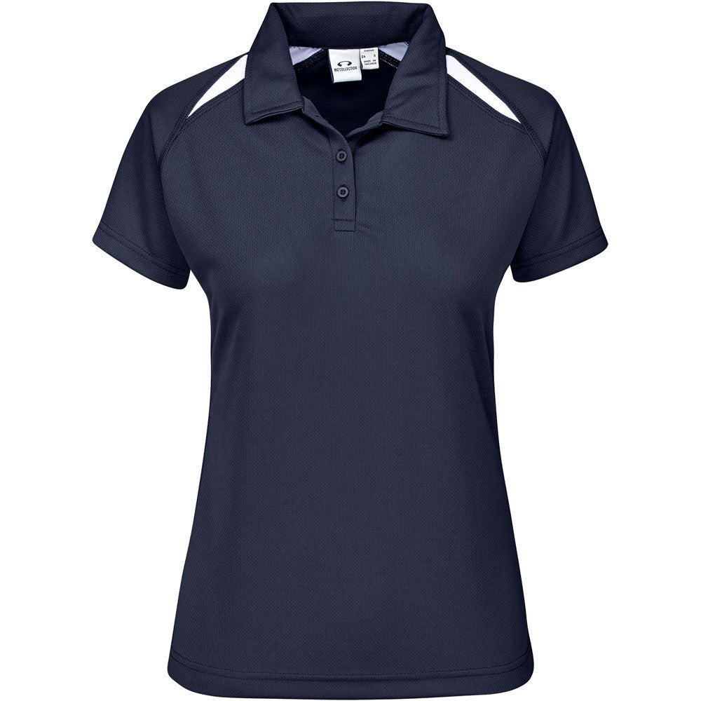 Ladies Splice Golf Shirt - Navy NAVY