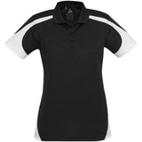 Ladies Talon Golf Shirt BLACK