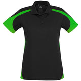 Ladies Talon Golf Shirt LIME