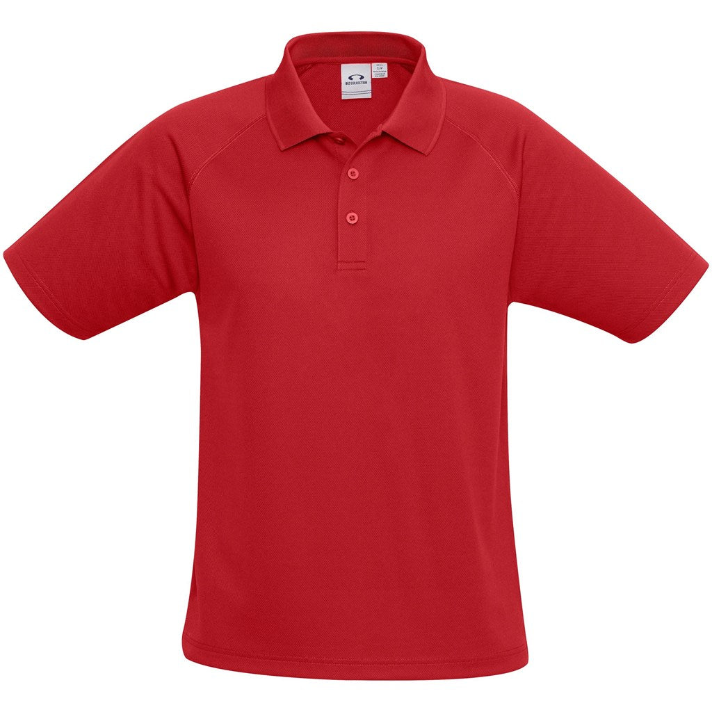 Kids Sprint Golf Shirt - Red RED