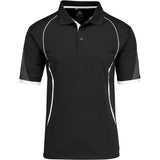 Mens Razor Golf Shirt BLACK