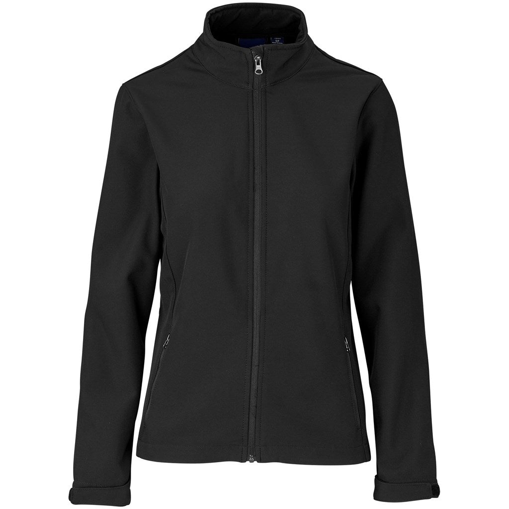 Ladies Pinnacle Softshell Jacket BLACK