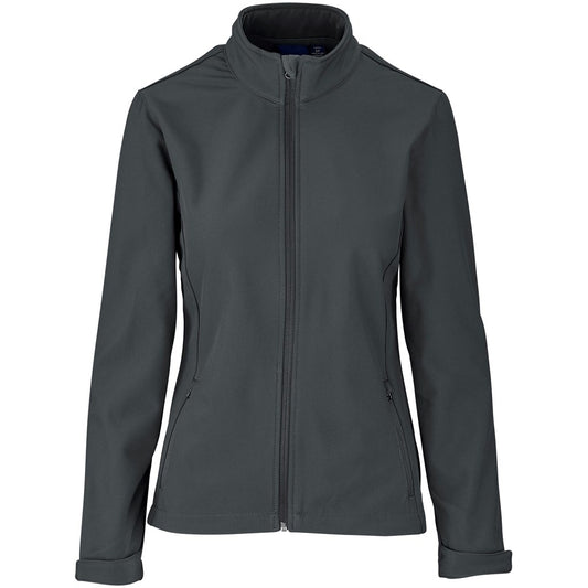 Ladies Pinnacle Softshell Jacket GREY
